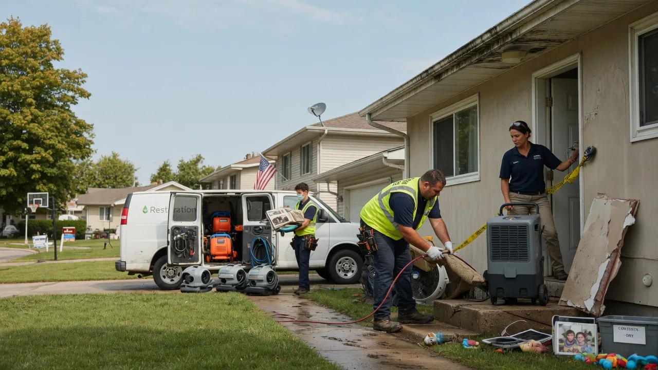 Water Damage Restoration in Spencer, WI near me